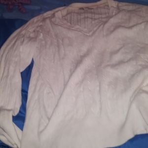 White sweater
